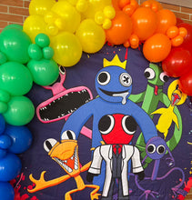 Cargar imagen en el visor de la galería, Decoración cumpleaños Rainbowfriends