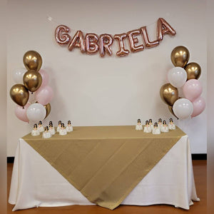 Decoración primera comunión personalizable