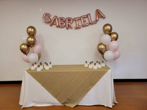 Decoración primera comunión personalizable