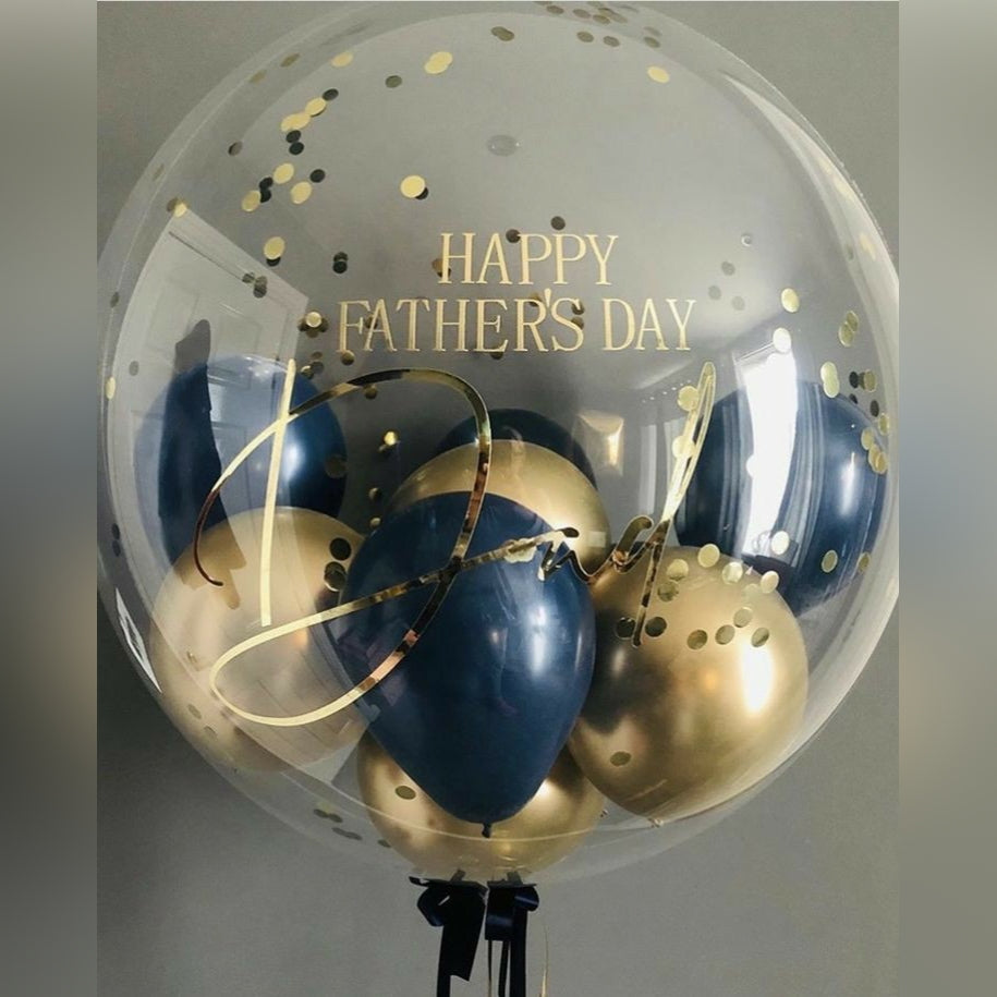Burbuja helio personalizada Día del Padre